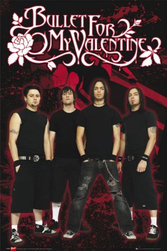 Bullet for my valentine - Red (Bravado) by Movie Posters image