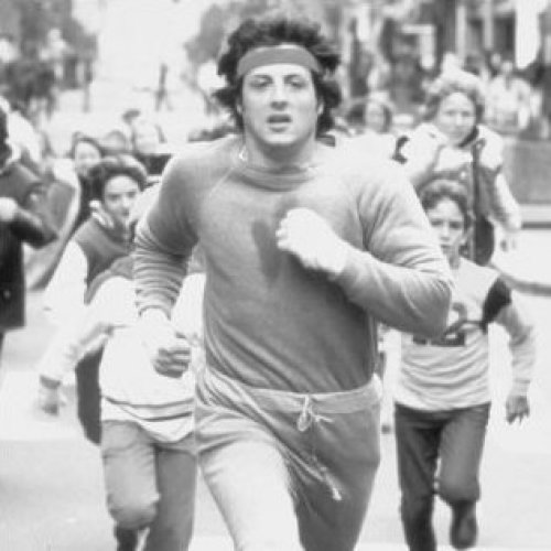 Rocky Running by Celebrity Image