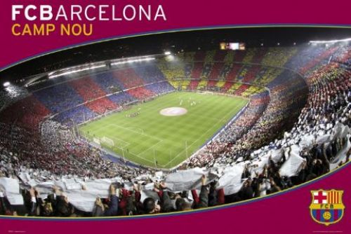 Barcelona Nou camp by Maxi Posters