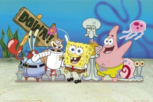 Spongebob Cast by Movie Posters