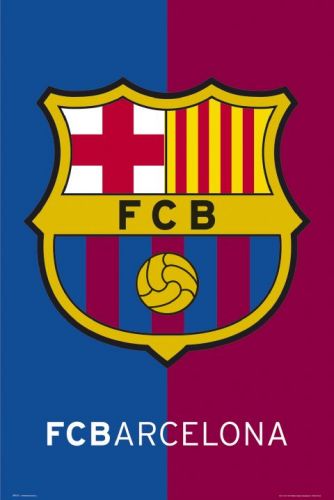 Barcelona Crest by Maxi Posters
