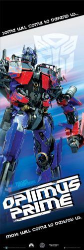 Transformers Optimus by Door Posters