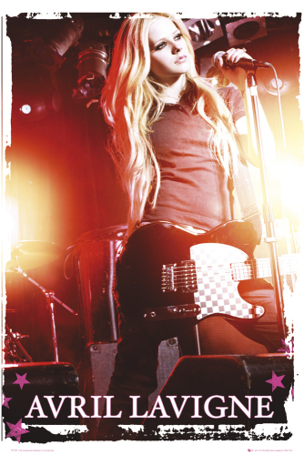 Avril Lavigne Live by Maxi Posters