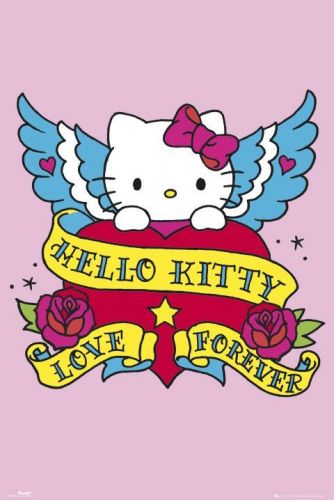 hello kitty tattoo art. Hello Kitty Tattoo by Maxi