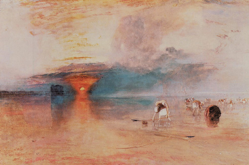 Calais Sands at Low Water by Joseph Mallord William Turner image