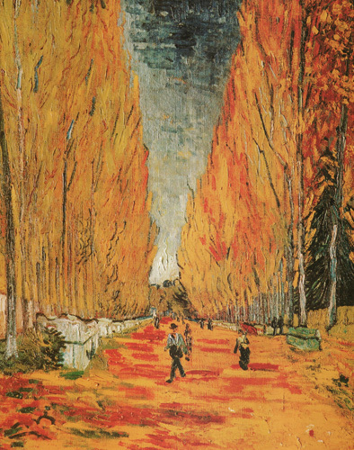 Allйe des Alyscamps by Vincent Van Gogh image