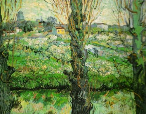 Blick auf Arles, 1889 by Vincent Van Gogh image