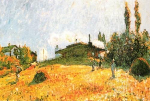 Station at Severs by Alfred Sisley