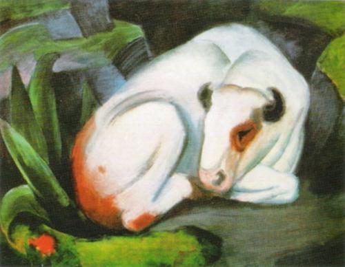 Stier by Franz Marc
