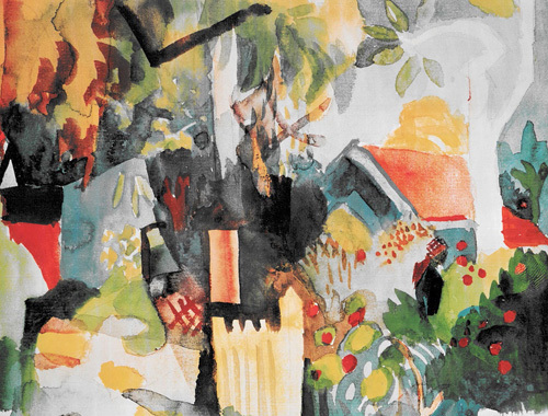 Landscape by August Macke