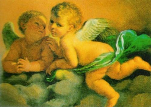 Angeli by Guercino image