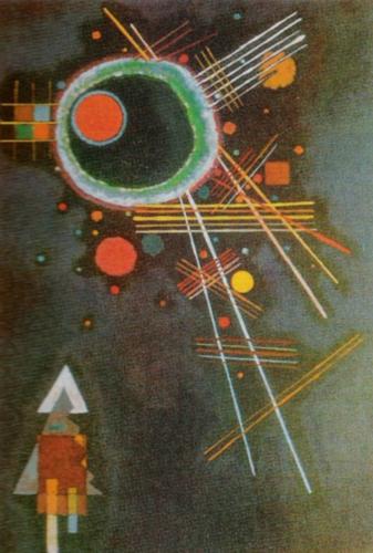 Strahlenlinien by Wassily Kandinsky