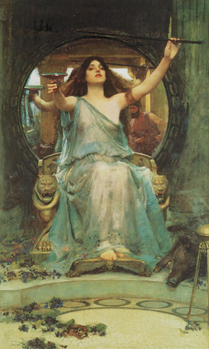 Circe 1891 by John William Waterhouse