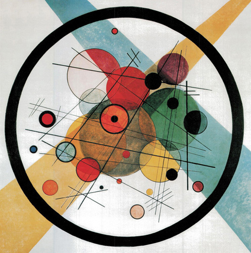 Kreise in Kreise by Wassily Kandinsky