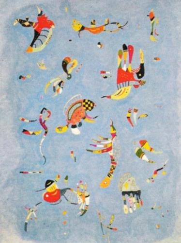 Bleu de ciel 1940 by Wassily Kandinsky