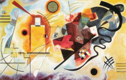 Jaune rouge bleu by Wassily Kandinsky
