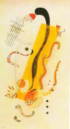Rampante 1934 by Wassily Kandinsky