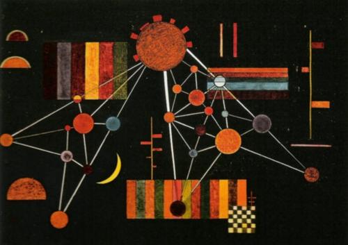 Geflecht von Oben n 231 1927 by Wassily Kandinsky