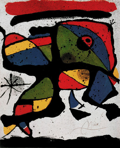 Composition by Joan Miro image