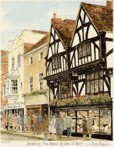 Salisbury House of John a Port by Glyn Martin