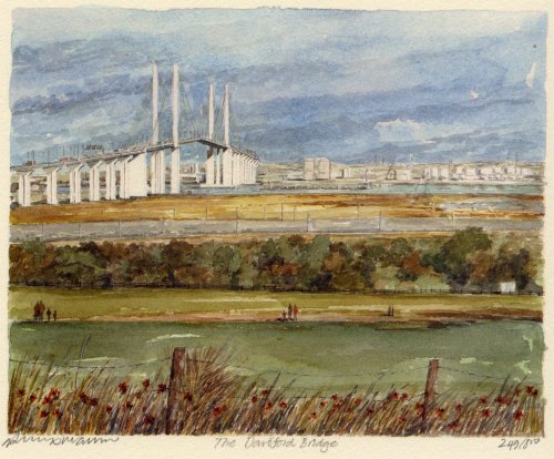 Dartford Bridge by Philip Martin