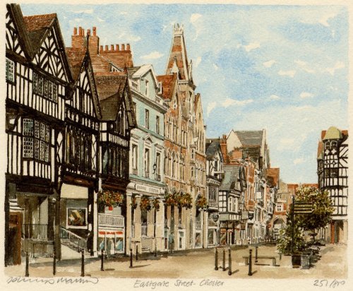 Chester Eastgate Street by Philip Martin