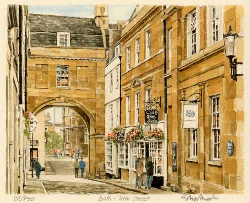Bath Trim St by Glyn Martin