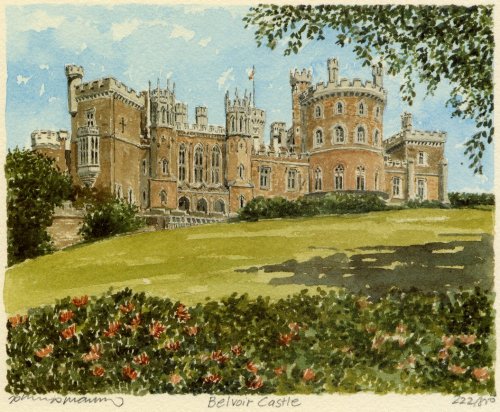Belvoir Castle by Philip Martin