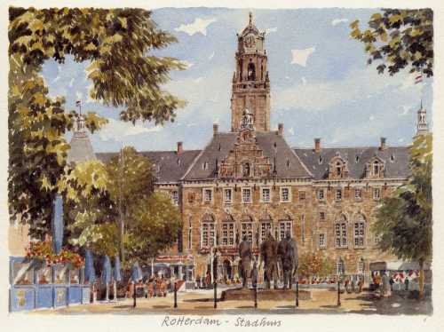 Rotterdam Stadhuis by Philip Martin
