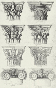 English Architectural V art print