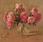 Peonies art print
