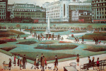Piccadilly Gardens art print
