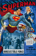 Superman art print