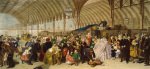 The Railway Station art print