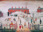 The Schoolyard art print