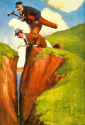 Charles Crombie art print