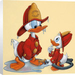 Disney art print - Chief Donald Duck poster