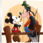 Disney art print - Fishin' Buddies poster