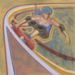 Glide art print