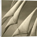Michael Kahn art print - Headsails 4 poster