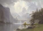 In the Mountains, 1867 art print