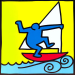 Keith Haring art print