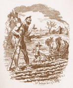 George Cruikshank art print