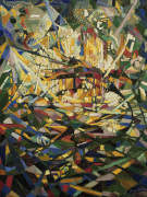 Battle of Lights, Coney Island art print