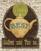 Best Coffee and Tea art print