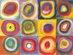 Colour Study - Squares And Concentric art print