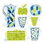 Spotted Kitchen III art print