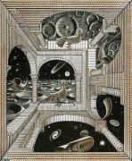 M.C. Escher art print