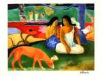 Arearea (The Red Dog), 1892 art print