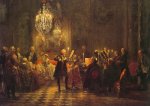 Adolf Von Menzel art print